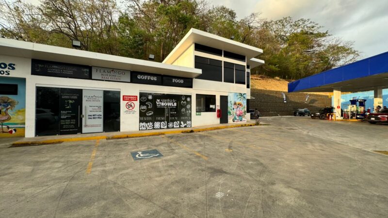 Commercial Space for Rent Via Flamingo Gas Station Guanacaste | Prime Retail Location
